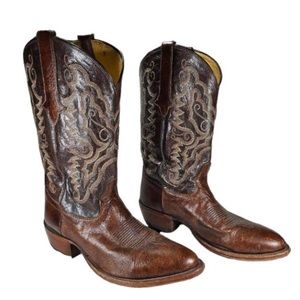 Tony Lama Exotic Goat Skin Custom Boots 12D